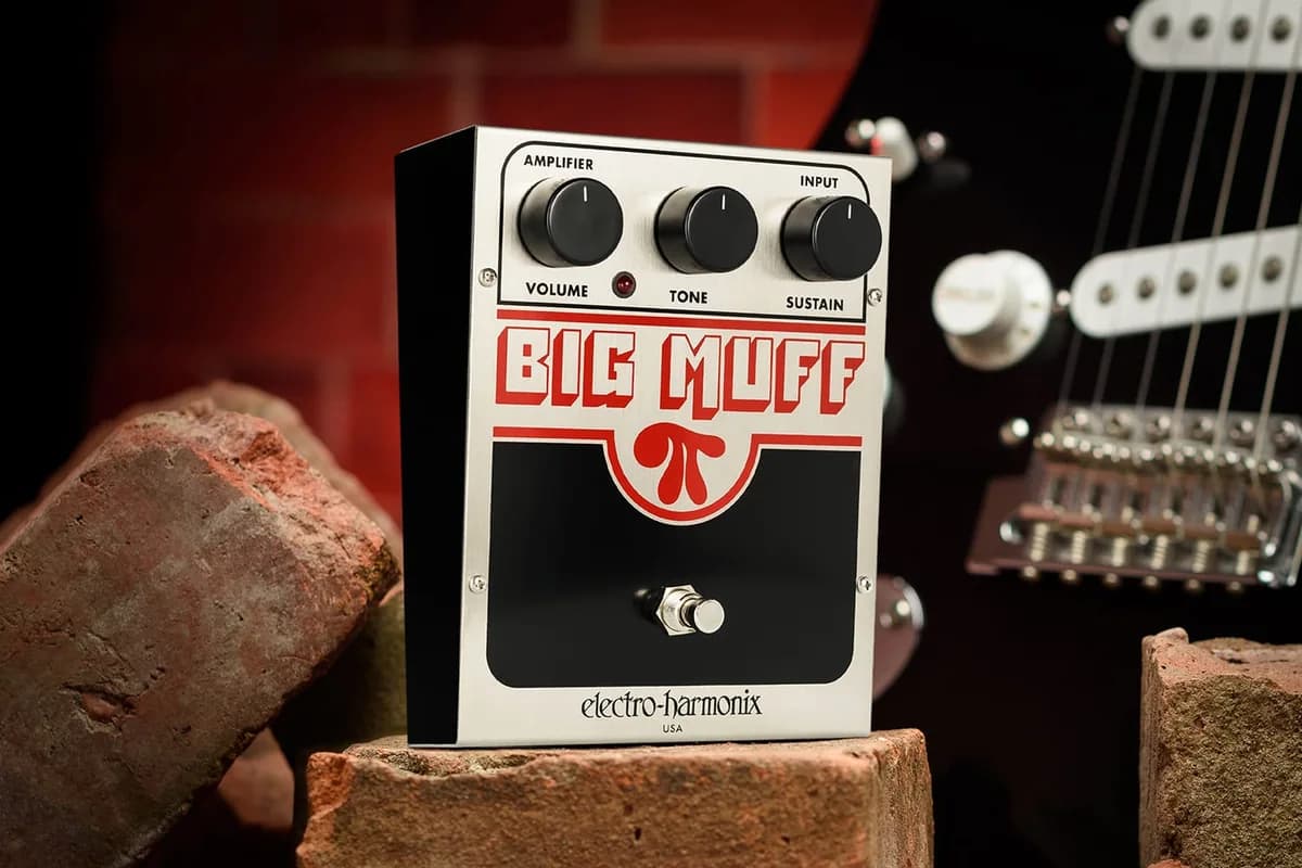 Electro-Harmonix Big Muff Pi, image from Electro-Harmonix