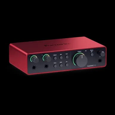 Focusrite Scarlett 2i2, image from Focusrite