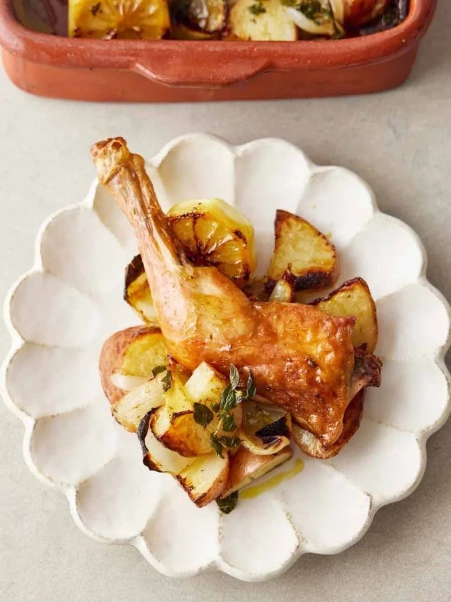 Chicken and chips, image from Jamie Oliver
