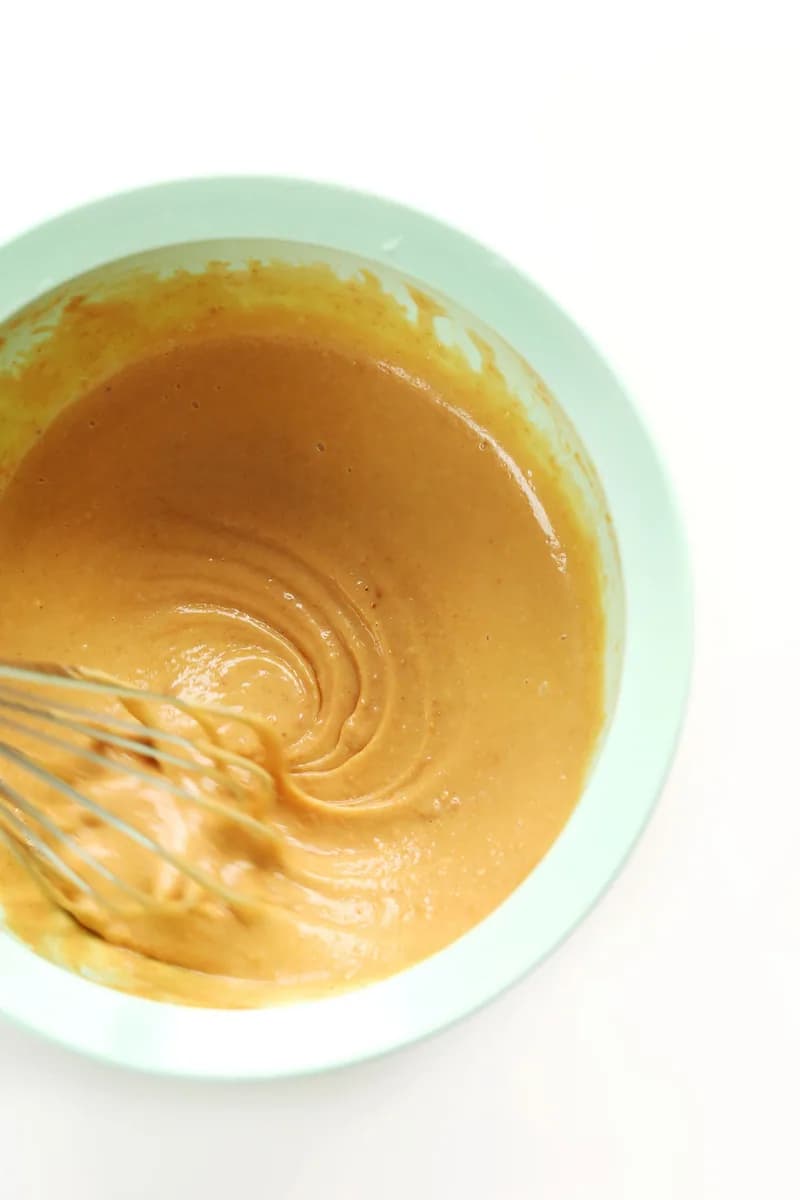 Five-ingredient peanut sauce, image from Minimalist Baker
