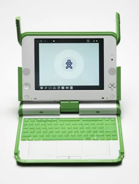 OLPC XO-1, image from One Laptop per Child