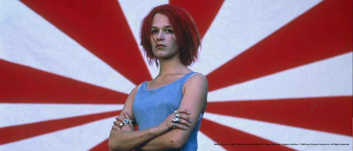 Run Lola Run, image from Sony Pictures