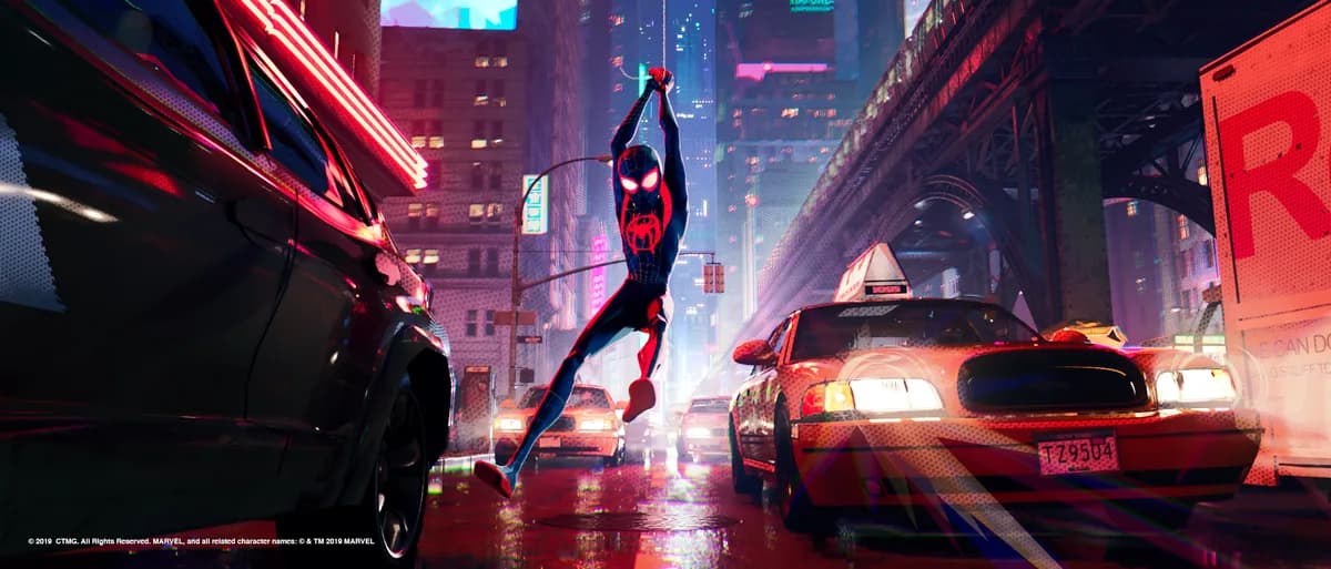 Spider-Man: Into the Spider-Verse, image from Sony Pictures