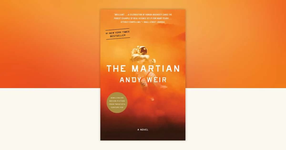 The Martian, image from Penguin Random House